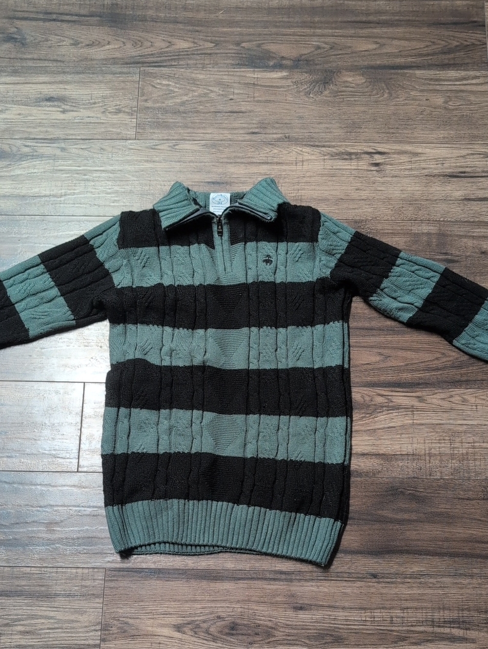 Brooks Brothers Knit Quarter Zip sweater